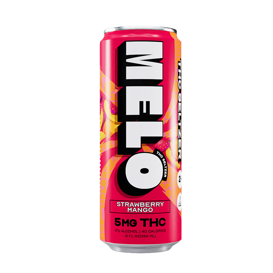 THC SELTZER STRAWBERRY MANGO - 5MG