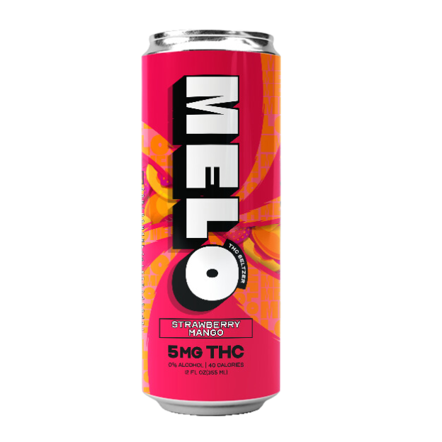 Strawberry Mango THC Seltzer
