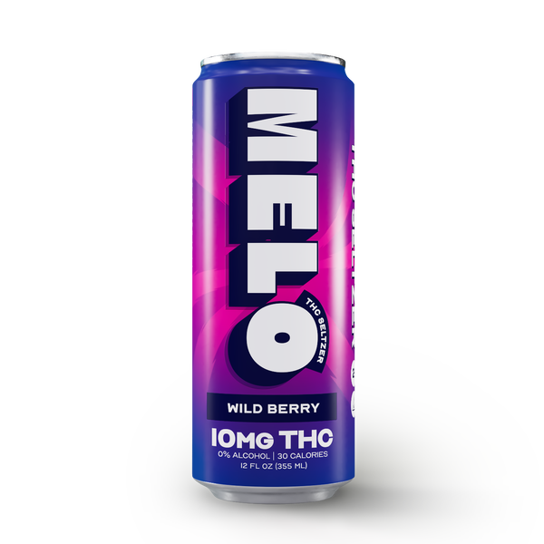 WILD BERRIES THC SELTZER 10MG – Melo